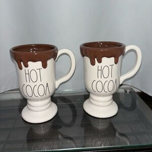 Rae Dunn hot cocoa mug - set 2